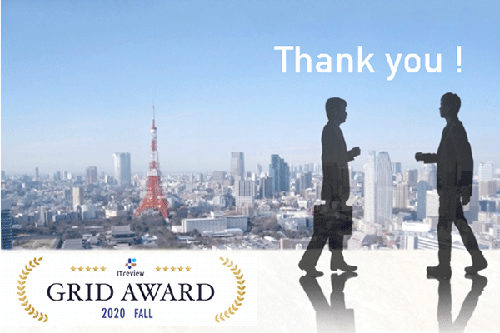 ITreview Grid Award 2020 Fall で『desknet’s NEO』『ChatLuck』がアワードを受賞！