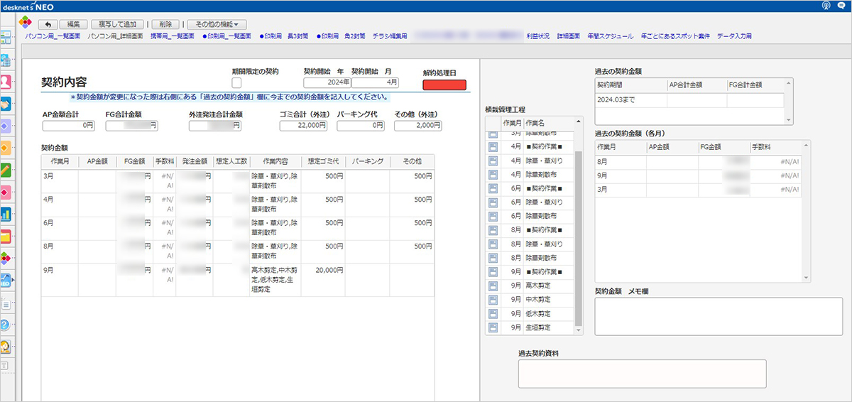 過去の発注金額や人員数などからリアルタイムで見られるようになり、利益予測も立てられるようになった。